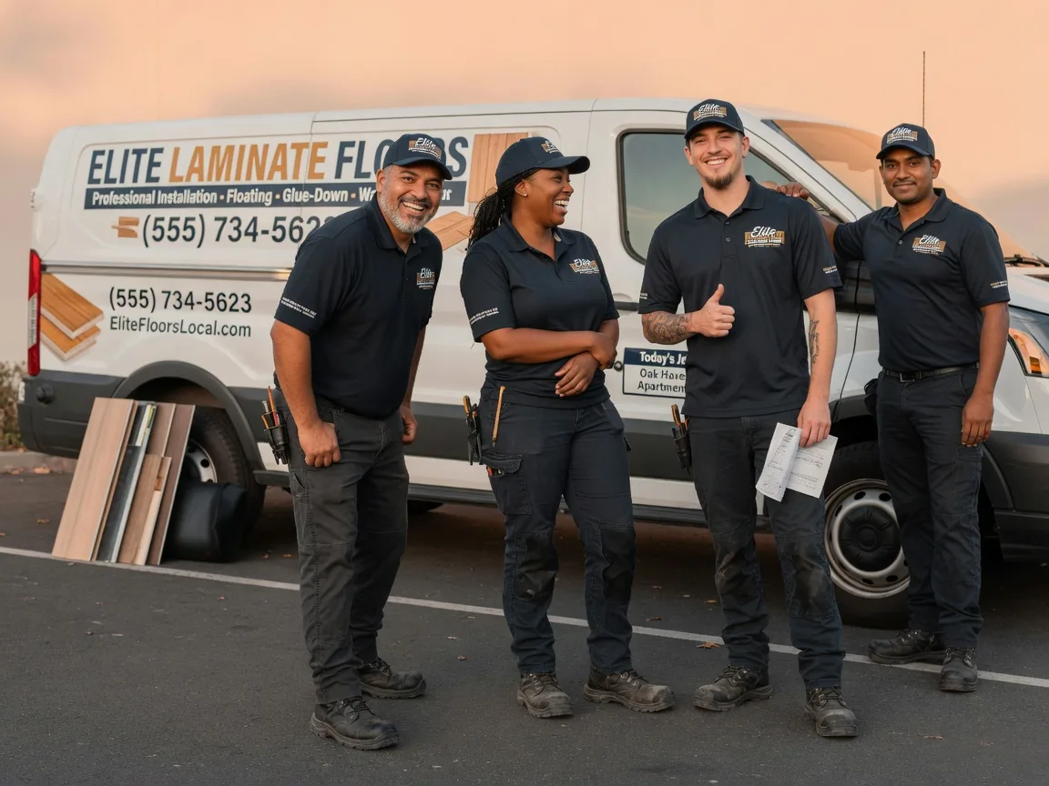 Laminate flooring installation company in Crestline, OH